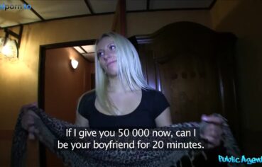 Public Agent – Cheating Blonde Loves The Taste Of A Strangers Cum