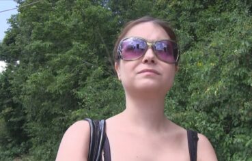Public Agent – Sexy Brunette Fucks Two Dicks To Get Out Of Paying Fine
